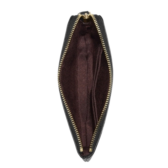 Coach Signature Logo Wristlet Zip Pouch - Picture 2 of 4